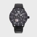 Emporio Armani Ladies' Rose Gold Crystal Dial Stainless Steel Watch - AR11244